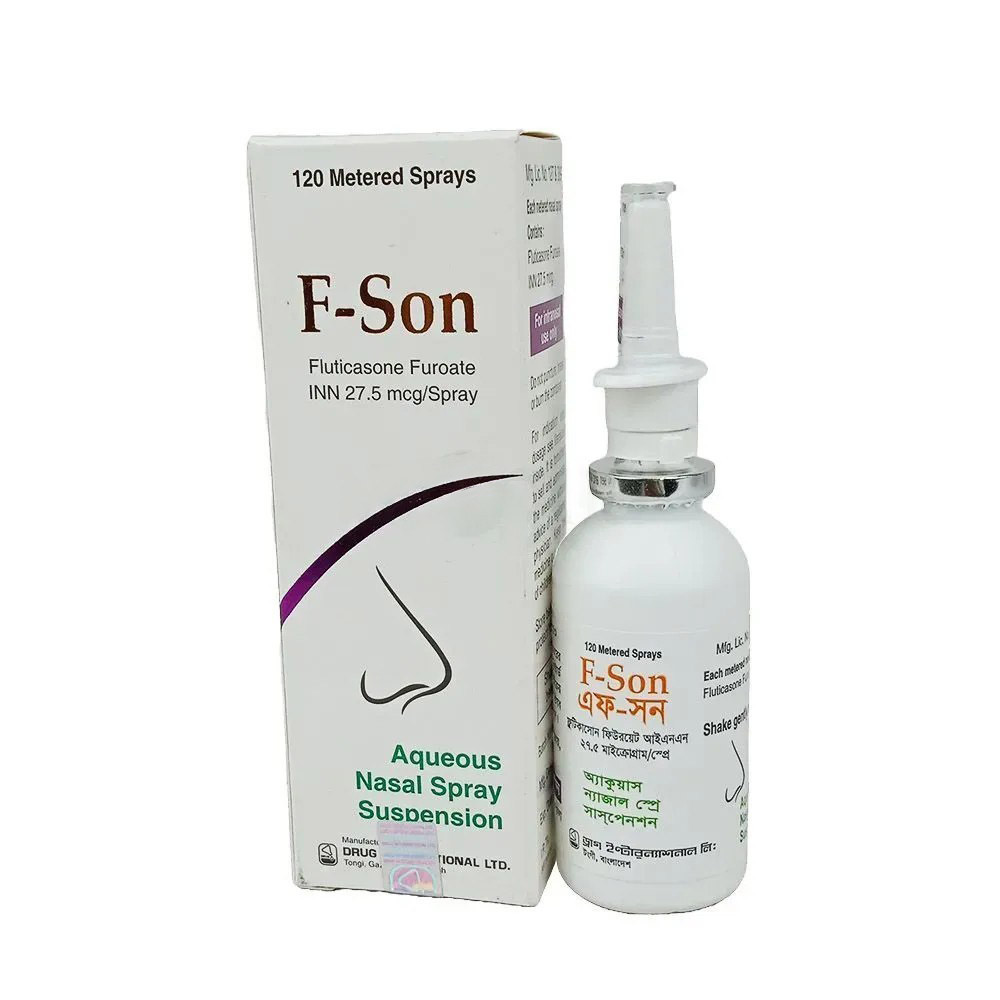 Pack Image: F-Son 27.5 mcg Nasal Spray (120 metered sprays)