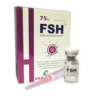 Pack Image: FSH 75 IU Injection (75 IU vial)