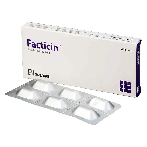 Pack Image: Facticin 320 mg Tablet (1 x 6)