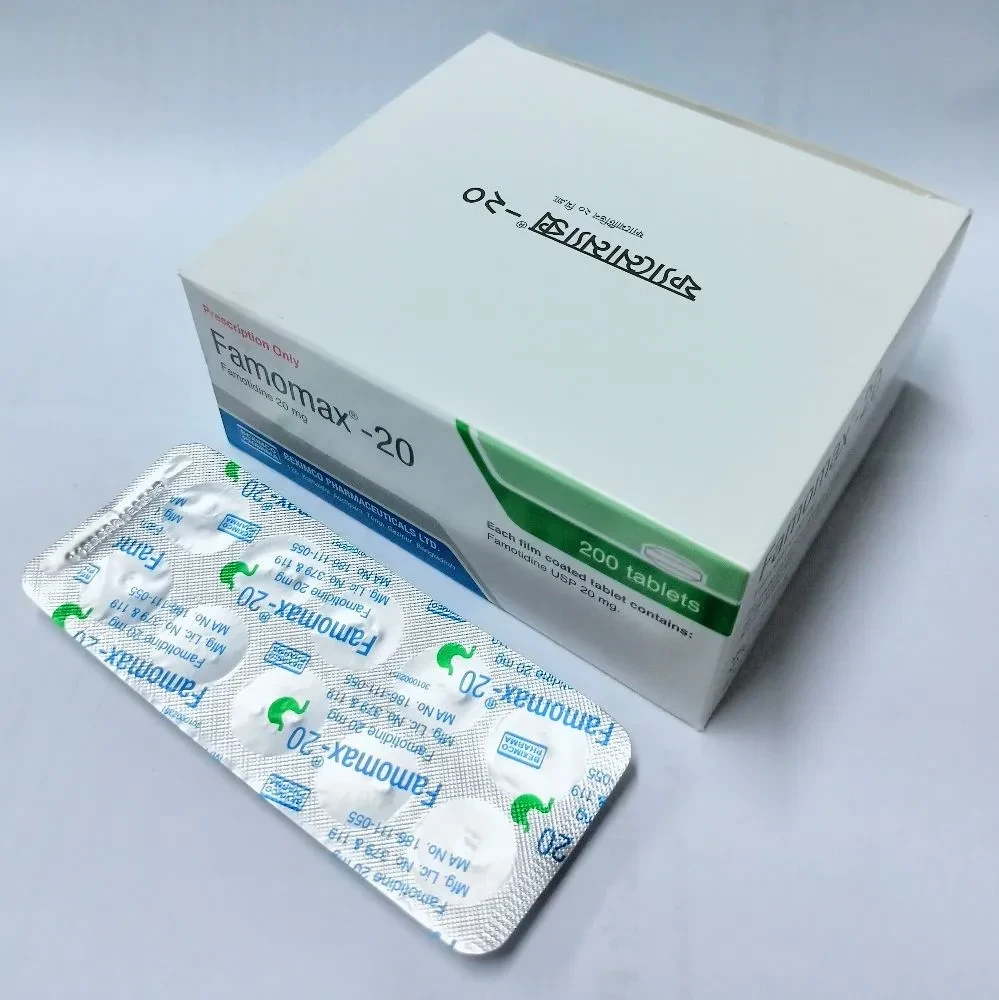 Pack Image: Famomax 20 mg Tablet (15 x 10)