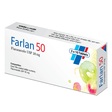 Pack Image: Farlan 50 mg Tablet (3 x 10)
