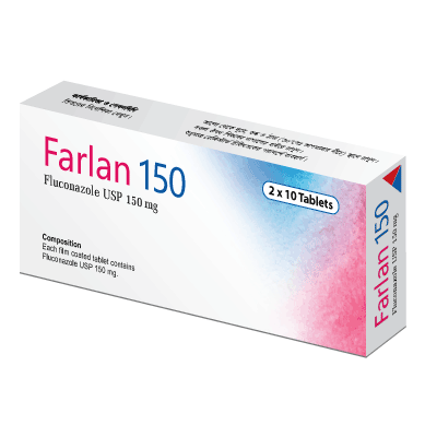 Pack Image: Farlan 150 mg Tablet (2 x 10)
