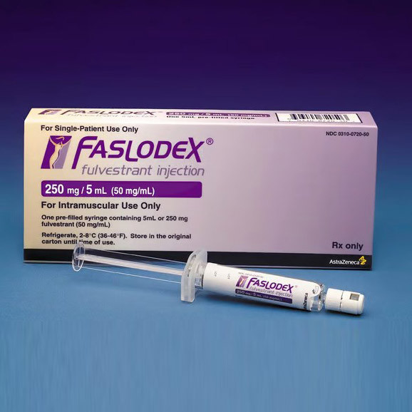 Pack Image: Faslodex 250 mg Injection (5 ml pre-filled syringe)