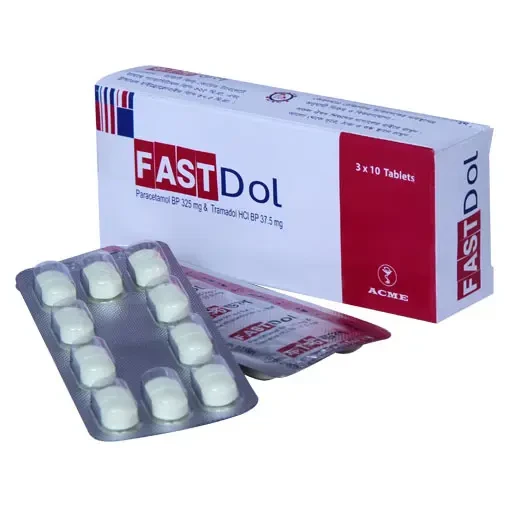 Pack Image: Fastdol 325 mg Tablet (3 x 10)