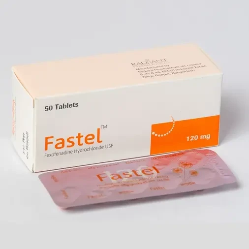 Pack Image: Fastel 120 mg Tablet (5 x 10)