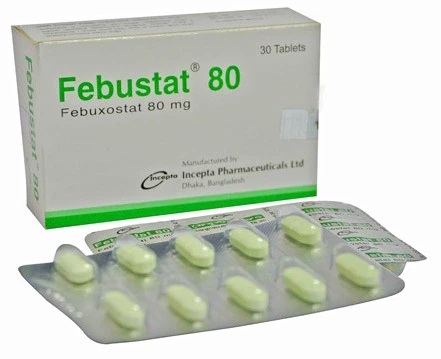 Pack Image: Febustat 80 mg Tablet (3 x 10)