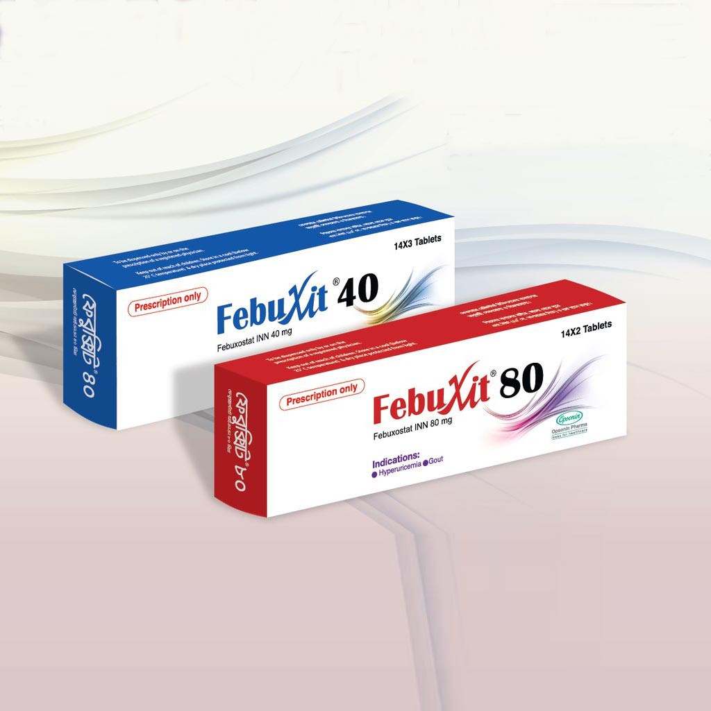 Pack Image: Febuxit 80 mg Tablet (2 x 14)