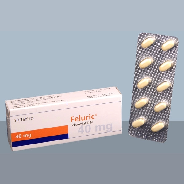 Pack Image: Feluric 40 mg Tablet (3 x 10)