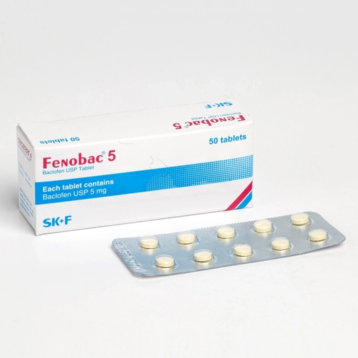 Pack Image: Fenobac 5 mg Tablet (5 x 10)