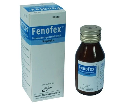 Pack Image: Fenofex 30 mg Suspension (50 ml bottle)