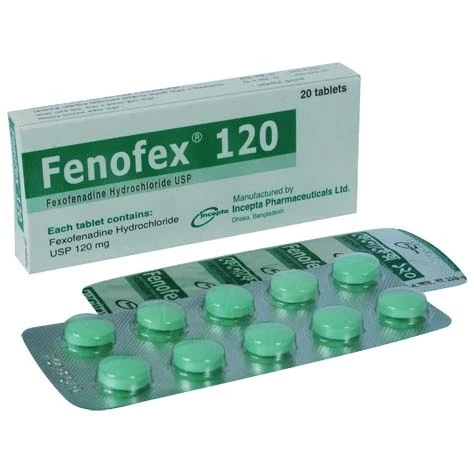 Pack Image: Fenofex 120 mg Tablet (5 x 10)