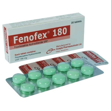 Pack Image: Fenofex 180 mg Tablet (2 x 10)