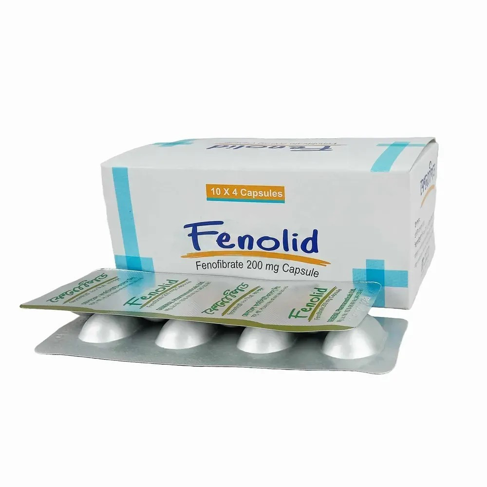 Pack Image: Fenolid 200 mg Capsule (4 x 10)