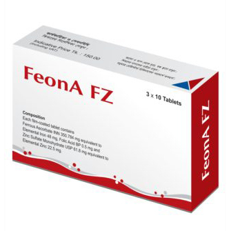 Pack Image: FeonA FZ 48 mg Tablet (3 x 10)