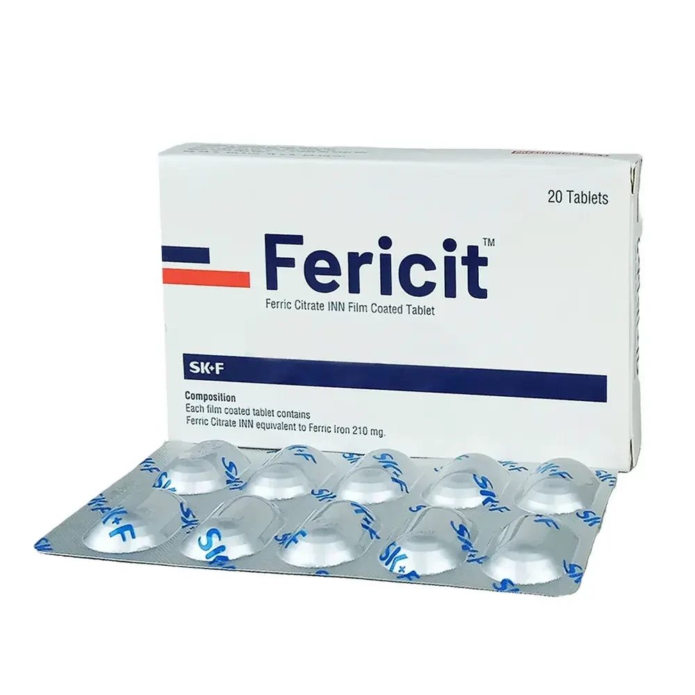 Pack Image: Fericit 210 mg Tablet (2 x 10)