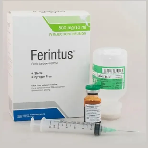Pack Image: Ferintus 500 mg Injection (10 ml vial)