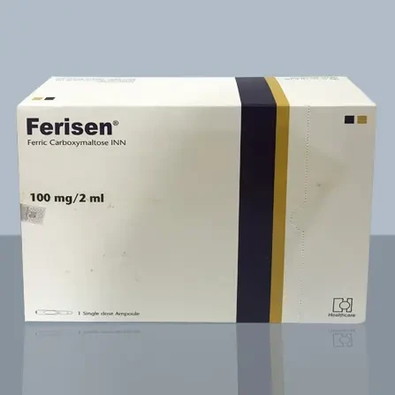 Pack Image: Ferisen 100 mg Injection (2 ml vial)