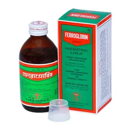 Pack Image: Ferroglobin 200 mg Syrup (200 ml bottle)