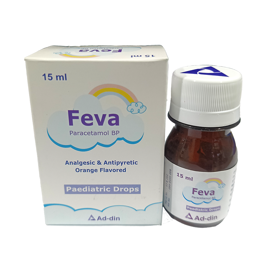 Pack Image: Feva 80 mg Pediatric Drop (15 ml bottle)