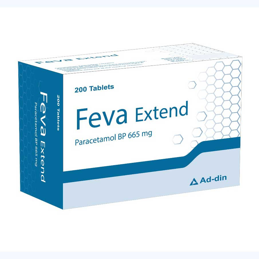 Pack Image: Feva Extand 665 mg Tablet (20 x 10)