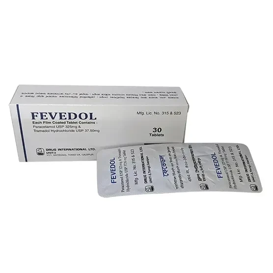Pack Image: Fevedol 325 mg Tablet (3 x 10)