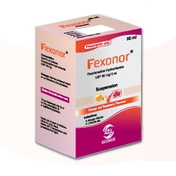 Pack Image: Fexonor 30 mg Suspension (50 ml bottle)