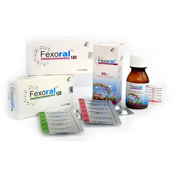 Pack Image: Fexoral 180 mg Tablet (3 x 10)