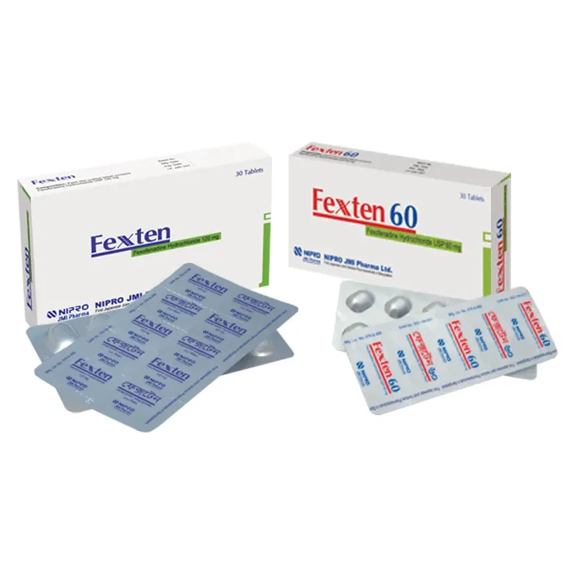 Pack Image: Fexten 120 mg Tablet (3 x 10)