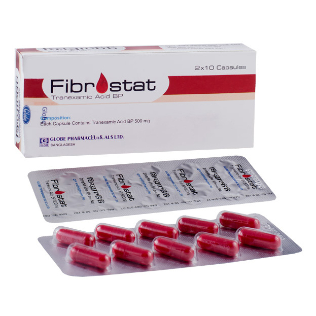 Pack Image: Fibrostat 500 mg Capsule (2 x 10)