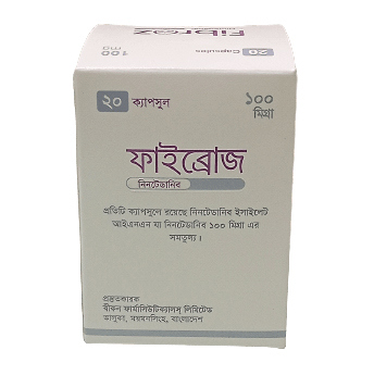 Pack Image: Fibroz 100 mg Capsule (2 x 10)