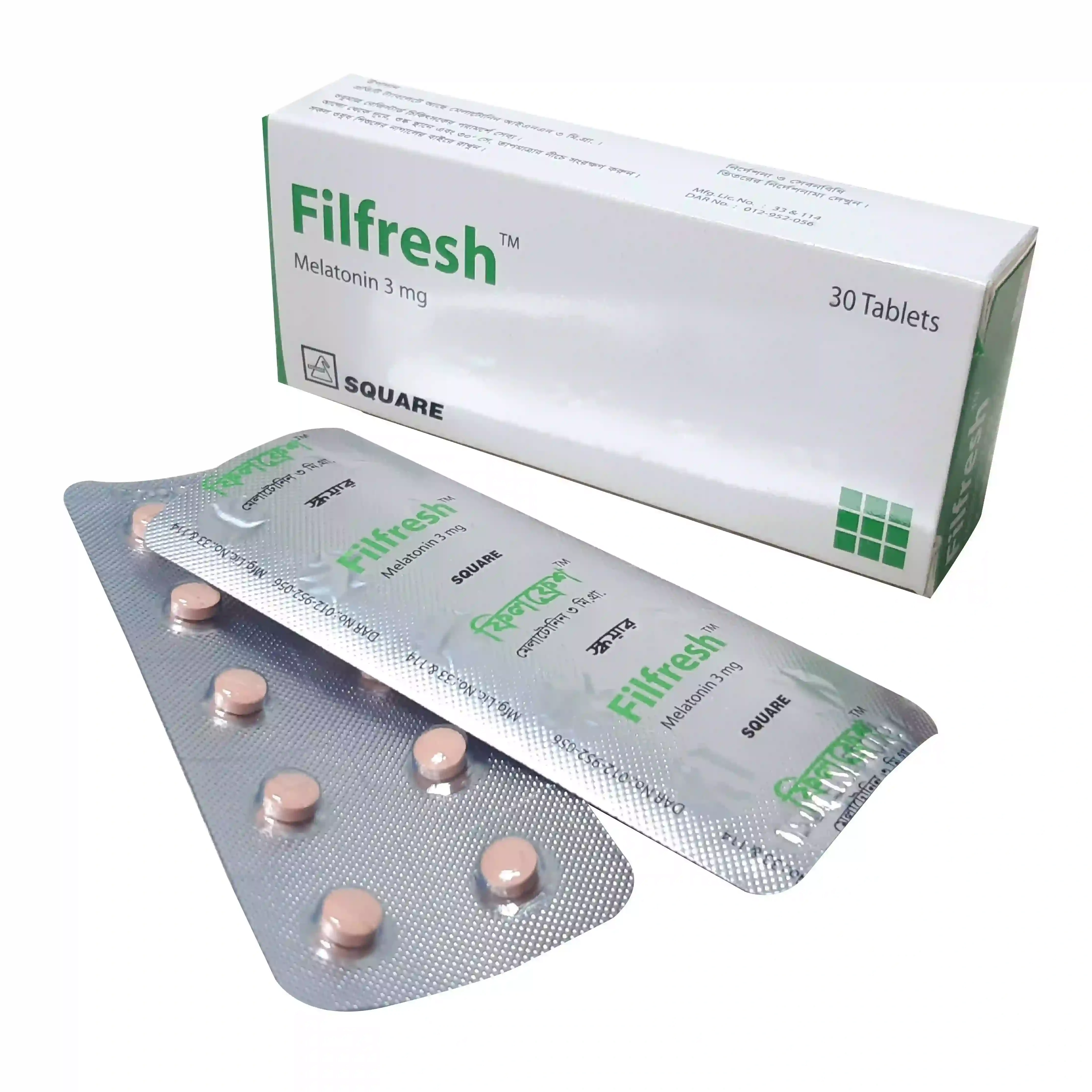 Pack Image: Filfresh 3 mg Tablet (5 x 10)