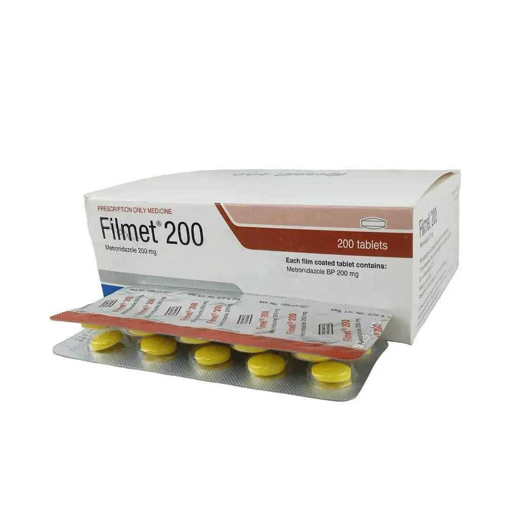 Pack Image: Filmet 200 mg Tablet (20 x 10)