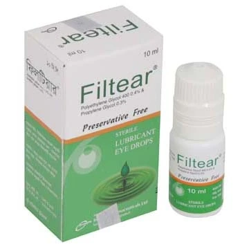 Pack Image: Filtear 0.4% 0.3% Eye Drop (10 ml drop)