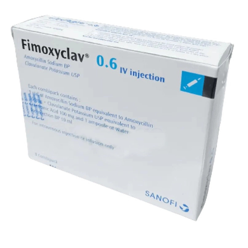 Pack Image: Fimoxyclav (500 mg Injection (600 mg vial)