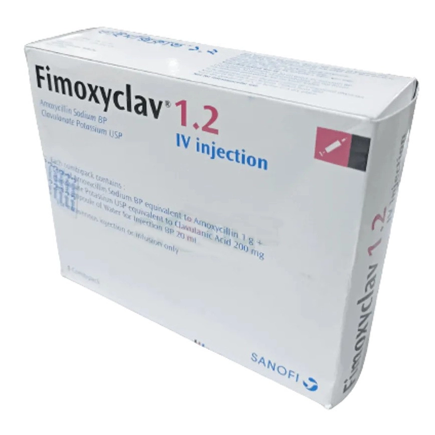 Pack Image: Fimoxyclav (1 gm Injection (1.2 gm vial)