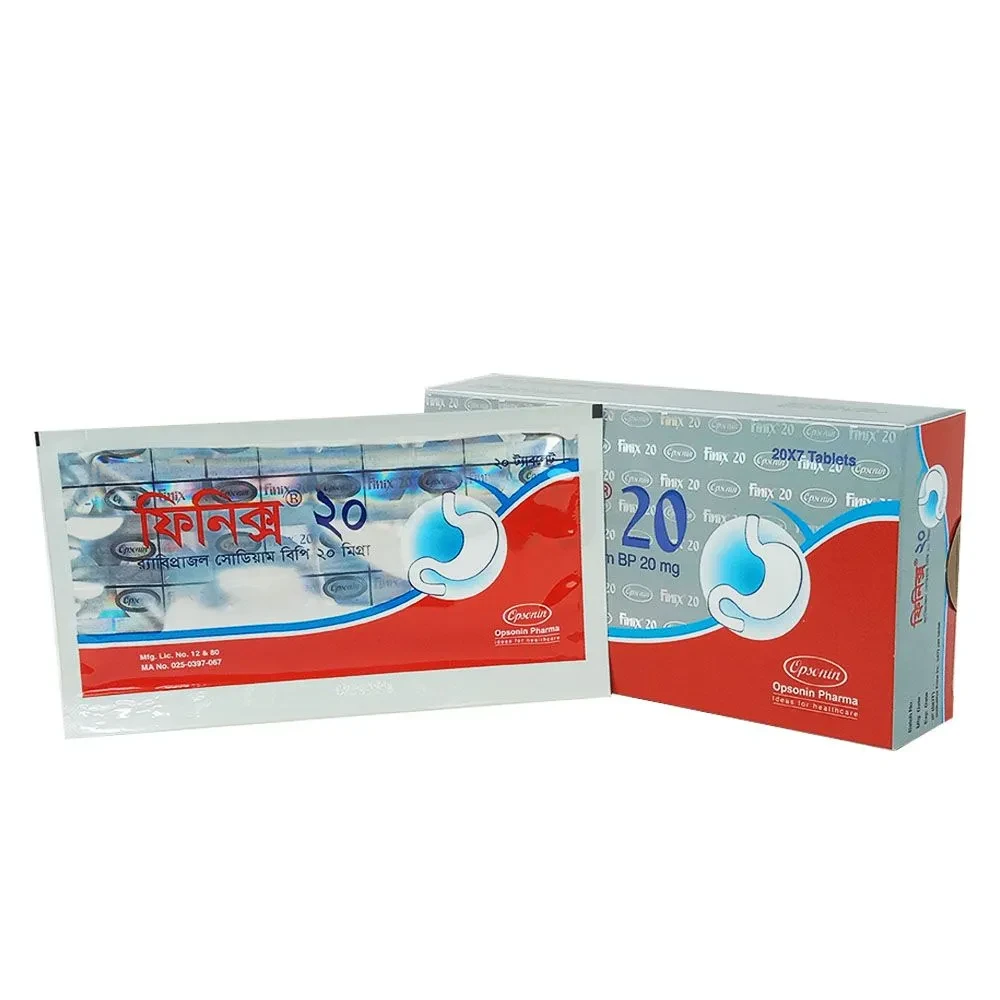 Pack Image: Finix 20 mg Tablet (7 x 20)