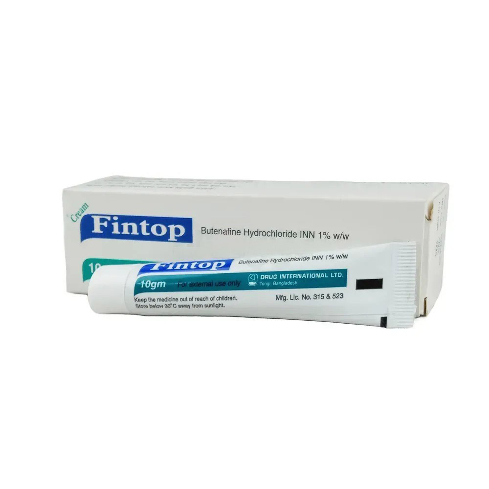 Pack Image: Fintop 1% Cream (10 gm tube)