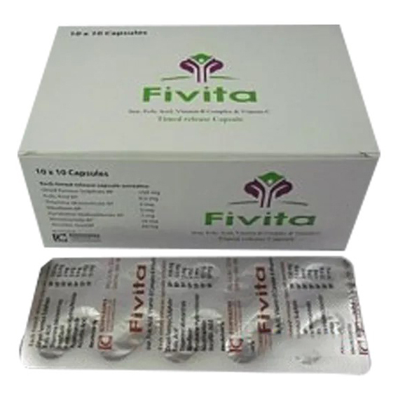 Pack Image: Fivita  Capsule (10 x 10)