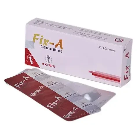 Pack Image: Fix-A 200 mg Capsule (2 x 7)