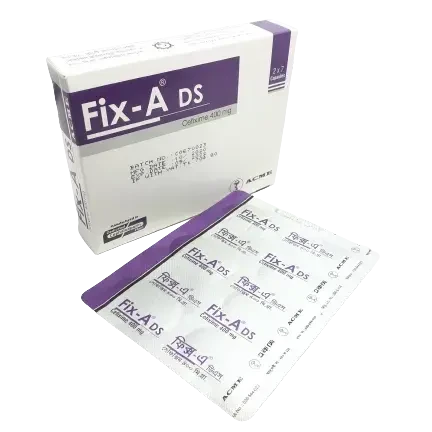 Pack Image: Fix-A DS 400 mg Capsule (2 x 7)
