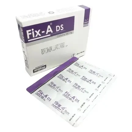 Pack Image: Fix-A DS 400 mg Capsule (2 x 7)