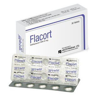Pack Image: Flacort 6 mg Tablet (3 x 10)