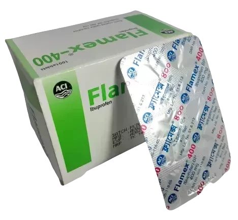 Pack Image: Flamex 400 mg Tablet (10 x 10)