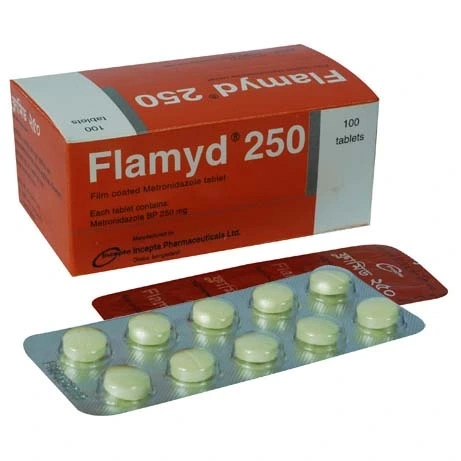 Pack Image: Flamyd 250 mg Tablet (10 x 10)