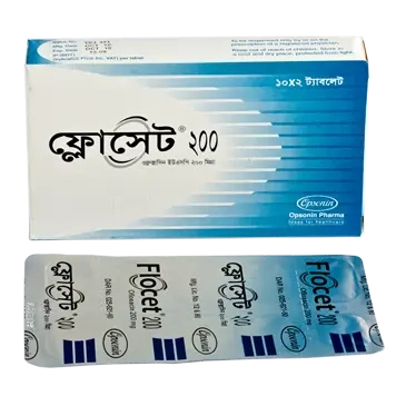Pack Image: Flocet 200 mg Tablet (2 x 10)