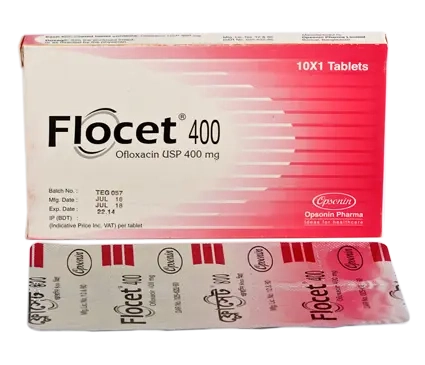 Pack Image: Flocet 400 mg Tablet (1 x 10)