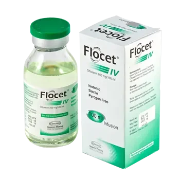 Pack Image: Flocet 200 mg Injection (100 ml vial)