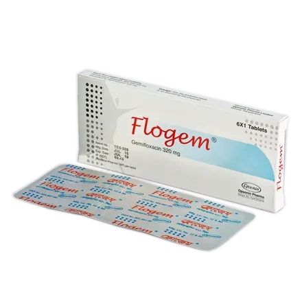 Pack Image: Flogem 320 mg Tablet (1 x 6)