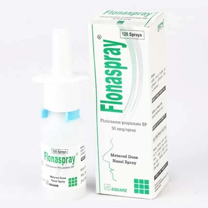 Pack Image: Flonaspray 50 mcg Nasal Spray (120 metered sprays)