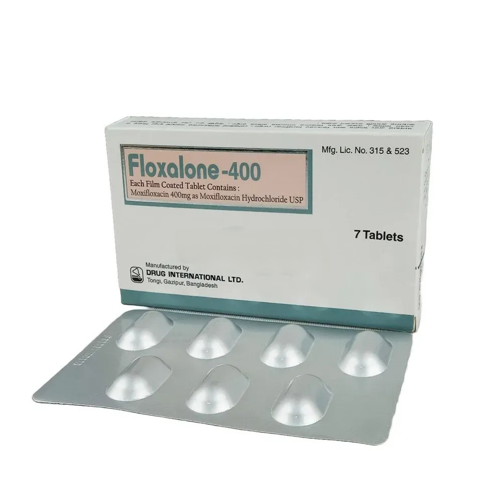 Pack Image: Floxalone 400 mg Tablet (1 x 7)